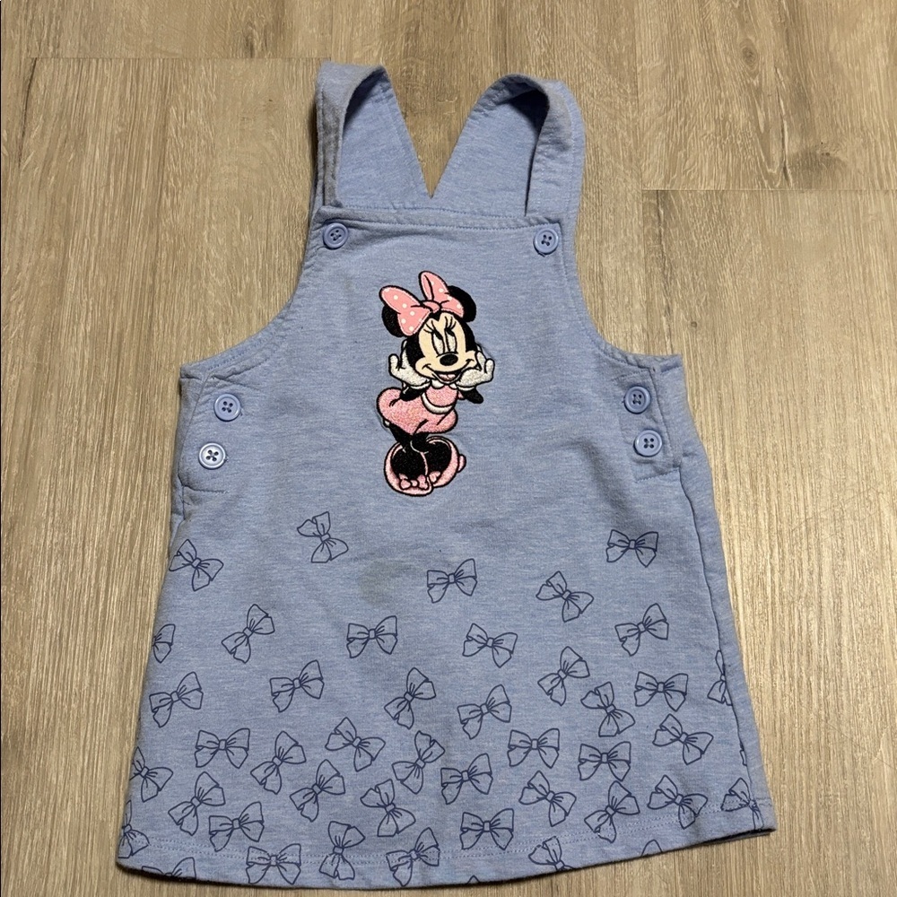 Disney Cute Blue Minnie Mouse Dress